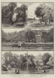 La maison et les terrains du duc de Buccleuch, achetés par la paroisse de Richmond