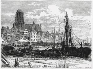 Vue de Francfort-sur-le-Main avec l
