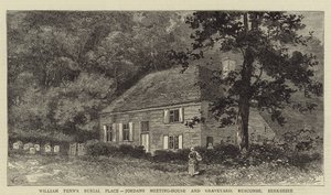 Lieu de sépulture de William Penn, maison de réunion et cimetière de Jordans, Ruscombe, Berkshire