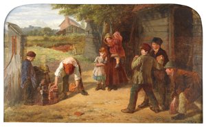 Le jeu du village, 1860 - William Henry Knight