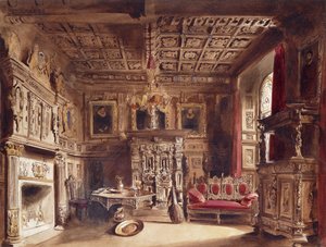 Une Chambre dans un Ancien Manoir - William Henry Lake Price