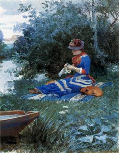 Un après-midi tranquille, 1880 - William Henry Lippincott