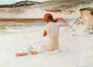 Nu sur une plage