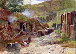 Sécher les Filets - William Henry Millais