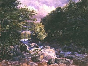 La rivière Deveron - William Henry Millais