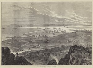 Le nouveau port de refuge à Holyhead - William Henry Pike