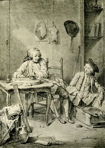 Deux garçons peintres - William Henry Pike
