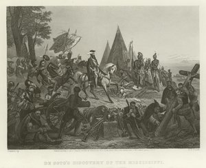 La découverte du Mississippi par De Soto - William Henry Powell