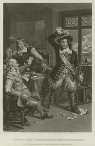 Le gouverneur Stuyvesant détruisant la convocation à rendre New York, 1664 - William Henry Powell