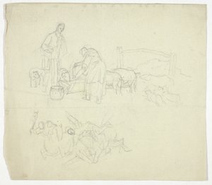 Nourrir les cochons - William Henry Pyne