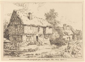 Vieilles chaumières - William Henry Pyne