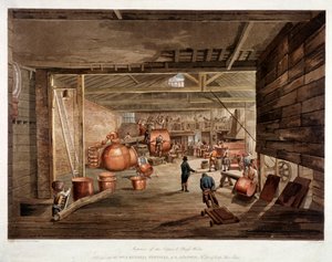 Shoe Lane, Londres, vers 1806