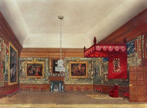 La salle du trône, Hampton Court, de 