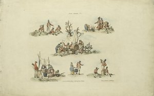 Scènes de camp, 1803 - William Henry after Pyne