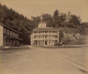 Lac Owasco, maison Ensenore Glen, c. 1895 (photo)