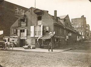Quai de la rue Race, avenue Delaware à la rue Race, 1867 - William Herman Rau