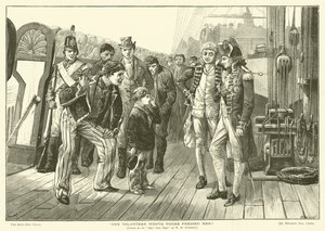 Un volontaire vaut trois hommes pressés (gravure) - William Heysham (after) Overend