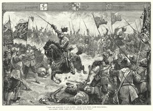 La bataille de Naseby - William Heysham (after) Overend