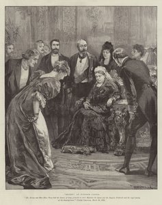 Becket, au château de Windsor - William Heysham Overend