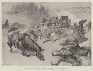 Le cheval du capitaine Thatcher abattu alors qu