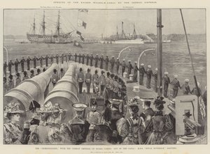 Ouverture du canal Kaiser Wilhelm par l