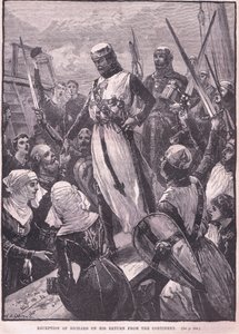 Réception de Richard à son retour du continent en 1194 - William Heysham Overend