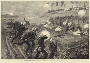 Reconnaissance en force à Kindji Osman le 5 août, charge des 60e fusiliers