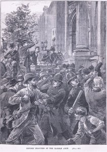 Réformateurs à Marble Arch, 1866