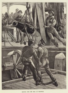 Expédition de canons pour l