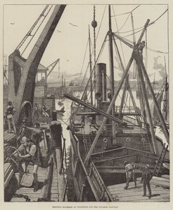 Expédition de matériel à Woolwich pour le chemin de fer de Souakim