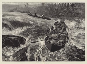 Descente des rapides sur le Congo