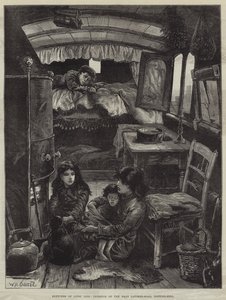 Esquisses de la vie des gitans, intérieur d
