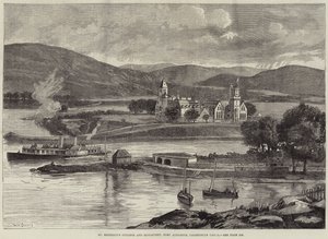 Collège et monastère de Saint-Benoît, Fort Augustus, canal calédonien