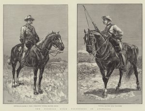 Les volontaires des fusiliers coloniaux d