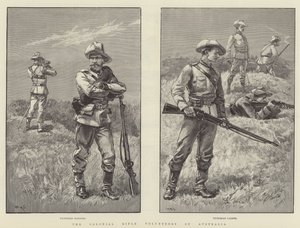 Les volontaires de fusiliers coloniaux d
