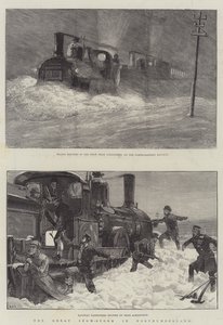 La Grande Tempête de Neige en Northumberland