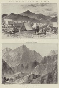 Le soulèvement de la frontière indienne - William Heysham Overend