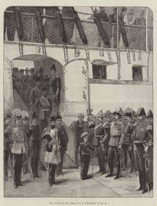 Le débarquement du fils de l