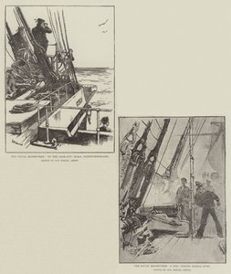 Les manœuvres navales - William Heysham Overend
