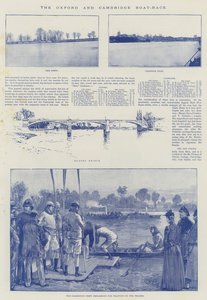 La course de bateaux Oxford et Cambridge - William Heysham Overend