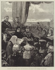 La visite de la reine à la forêt d