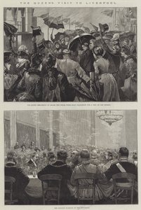 La visite de la reine à Liverpool - William Heysham Overend