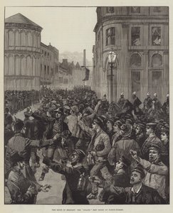 Les émeutes à Belfast, les hommes de l