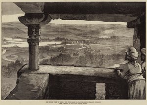 La visite royale en Inde, le Phul-Bagh, ou Palais du Jardin des Fleurs, Gwalior