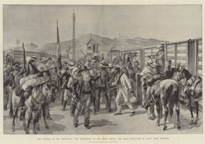 Les Troubles au Transvaal, la Dissolution des Forces Boers et leur Départ en Train de Pretoria