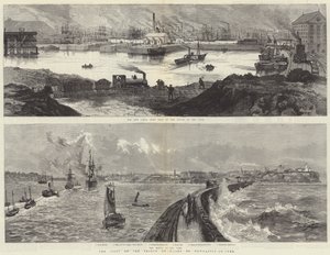 La visite du Prince de Galles à Newcastle-on-Tyne