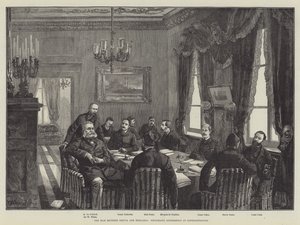 La guerre entre la Serbie et la Bulgarie, conférence diplomatique à Constantinople