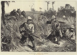 La Guerre en Égypte, Infanterie Montée en escarmouche - William Heysham Overend