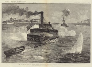 La guerre au Soudan, reconnaissance de Khartoum par Sir Charles Wilson, conflit avec l