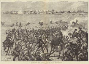 Guerre au Soudan, première tentative de prise de la ville de Metammeh, 21 janvier - William Heysham Overend